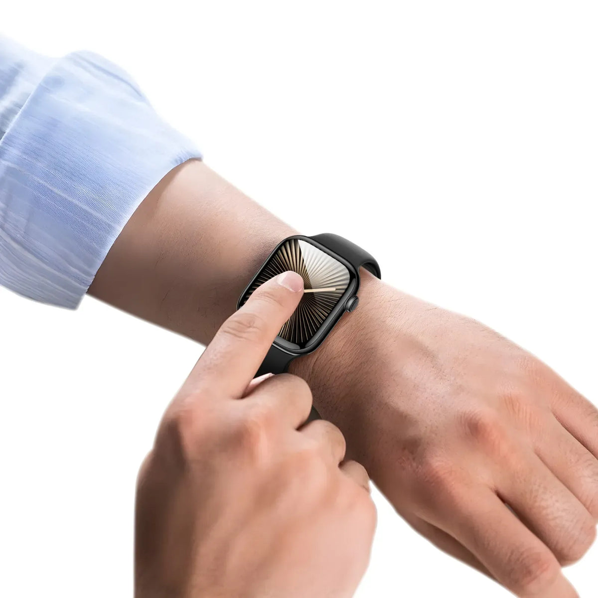 Green Lion 3 DScreen Protectorfor Apple Watch - Clear – image 12