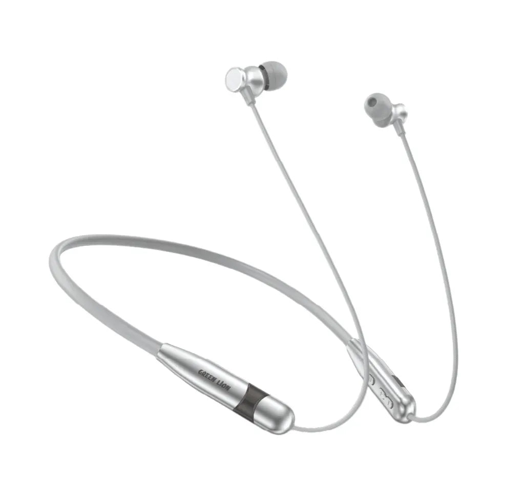 Green Lion Neck XWireless Neckband - Silver