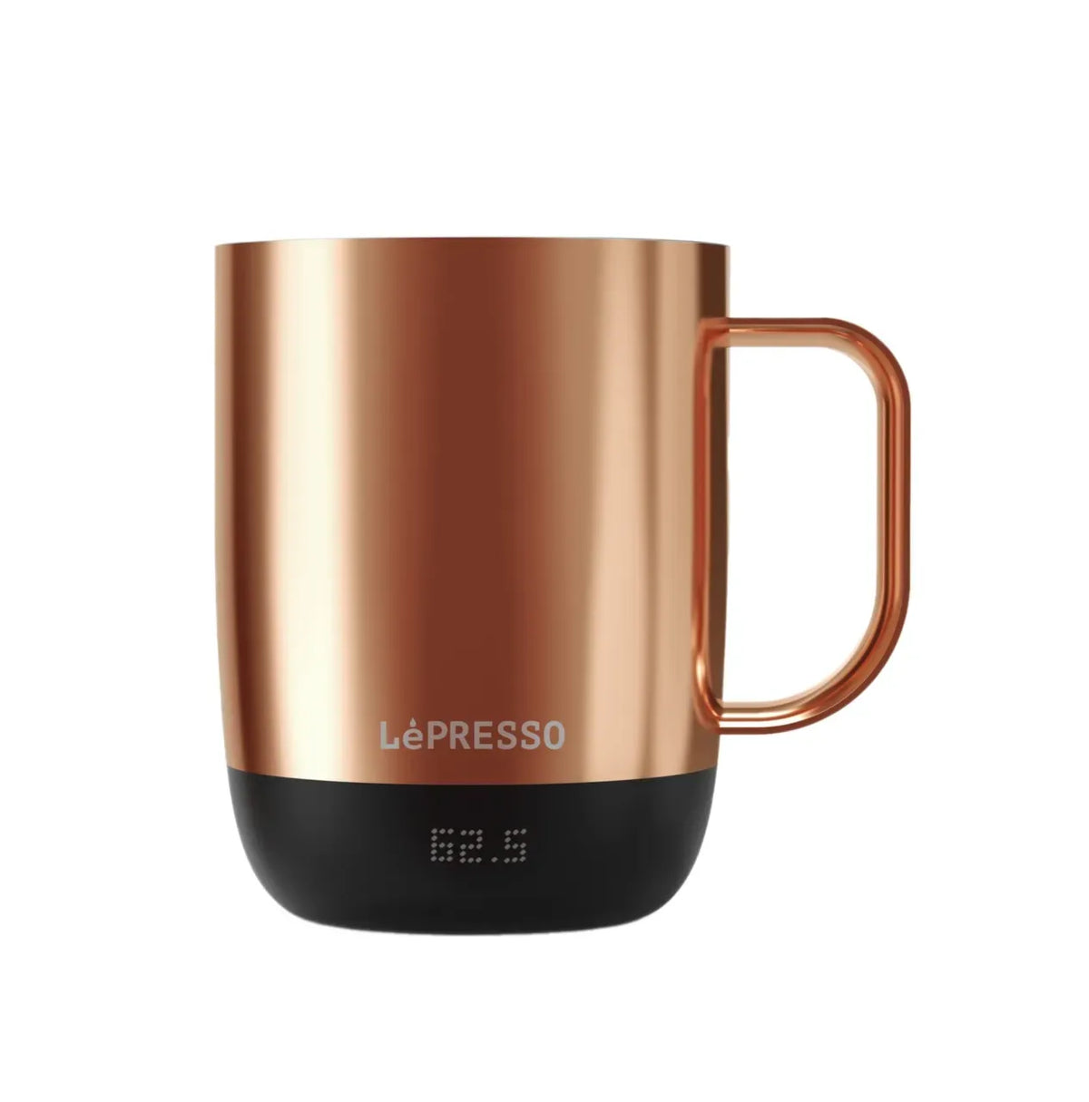 Lepresso Aurelio Ceramic Mug with Temperature Control Base - RoseGold