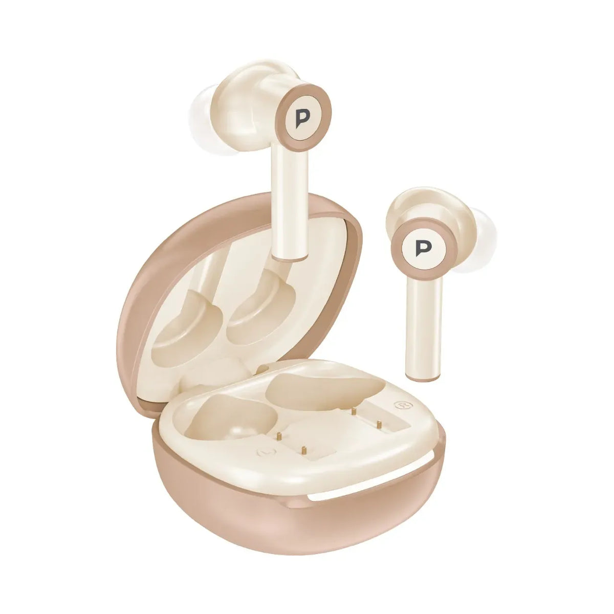 Powerology SABA In-Ear Wireless Earbuds - Titanium