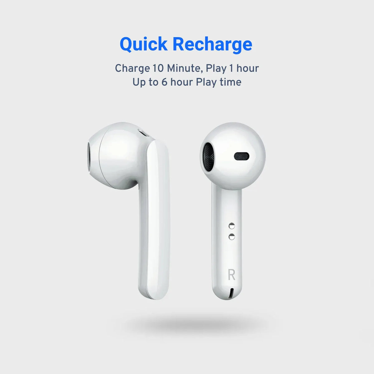 Powerology True Wireless Stereo Buds - White – image 12