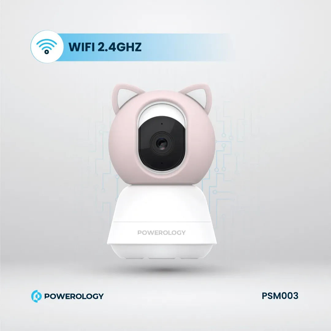 Powerology Monitor App Baby Camera Blue Pink – image 4