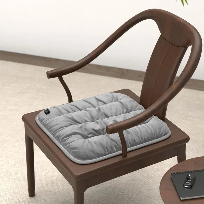 Green Lion Electric Heat Pad Heating Seat Cushion Gray – image 5