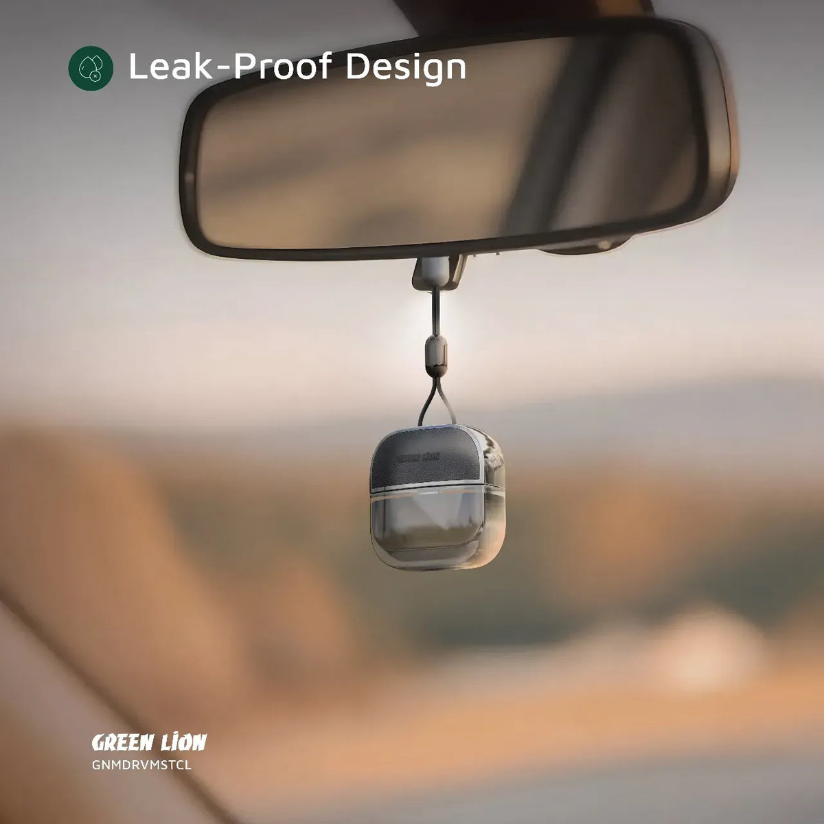 Green Lion Drive Mist Hanging Car Diffuser Clear – image 9