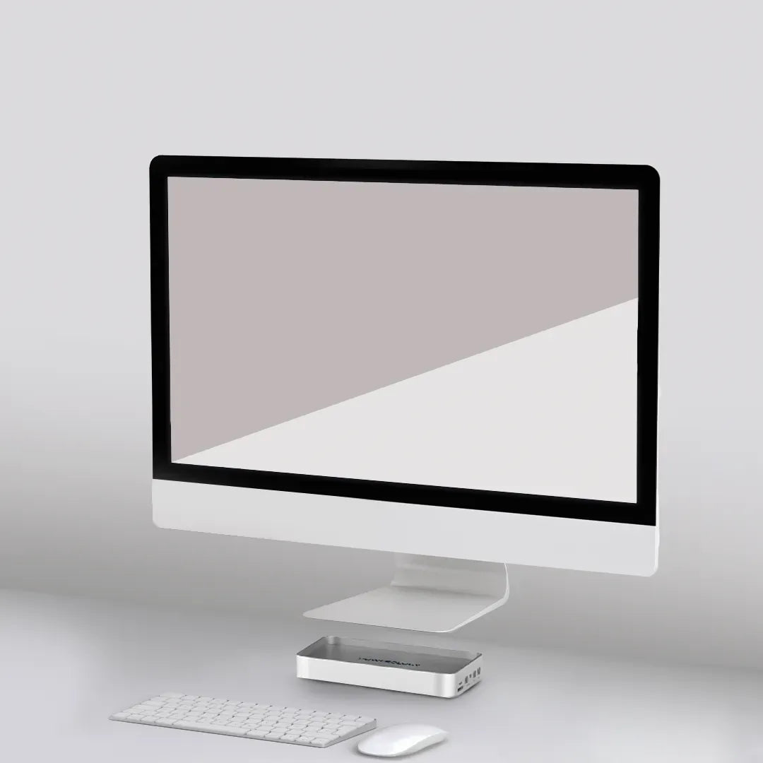 Powerology Imac 24 Inch USB C Dock with Ssd Enclosure 10gbps Gray – image 6