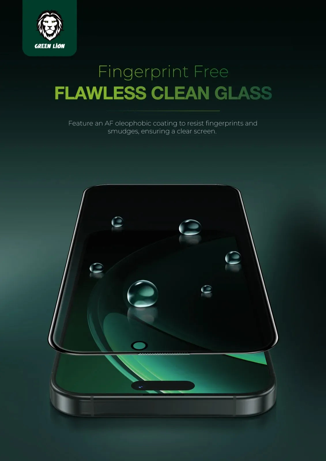 Green Lion 3 DSilicone Plus Screen Protector - Black Edge/Privacy – image 6