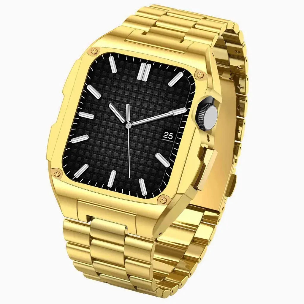 Green Lion Significato Steel Strap Case - Gold – image 3