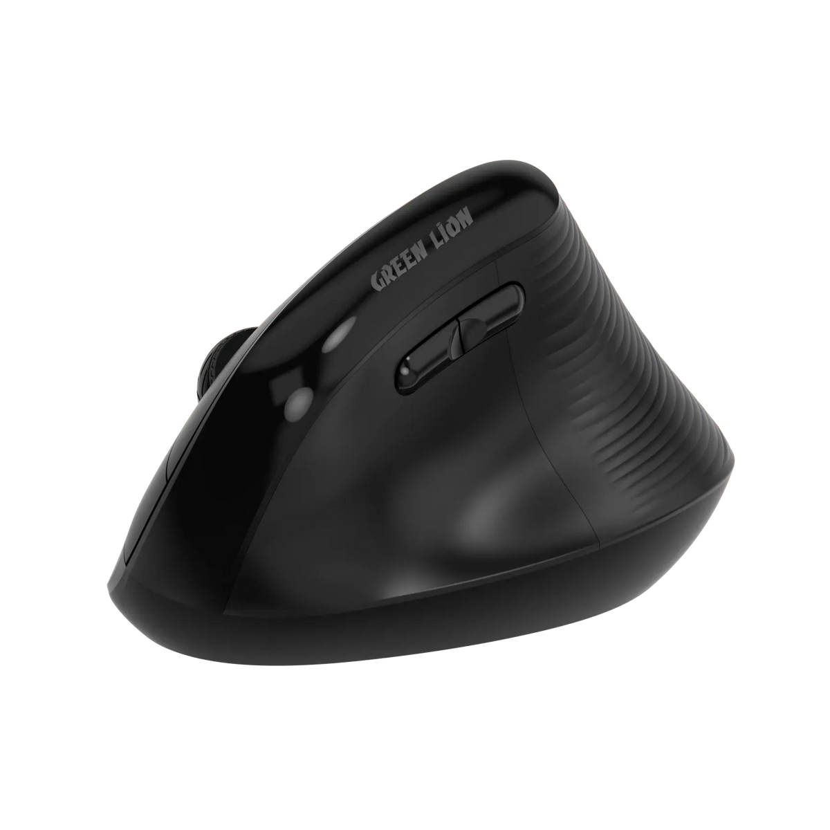 Green Lion Ergo Grip Vertical Mouse Black – image 5