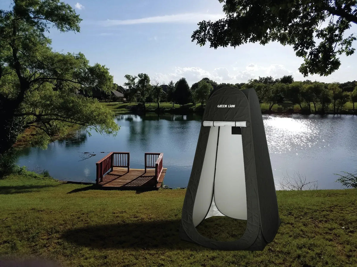 Green Lion Instant Pop Up Privacy Tent Black – image 5