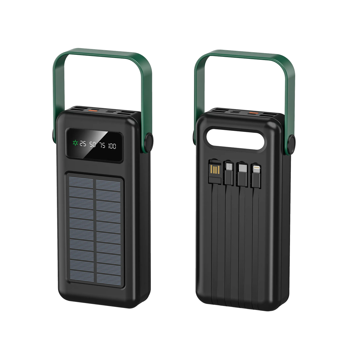 Green Lion Solar Max 30000mAh Power Bank Black – image 5