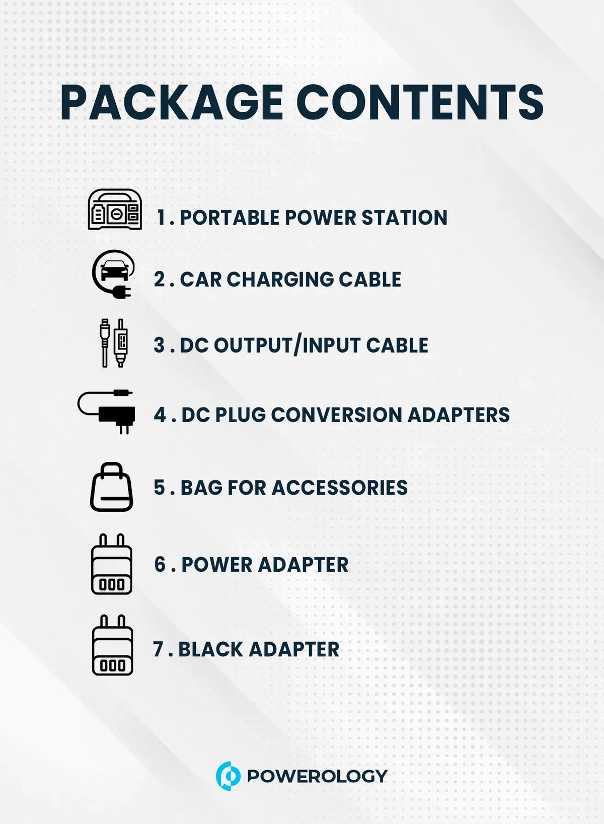 Powerology Portable Solar Power Generator 284wh 300w QC Black – image 2