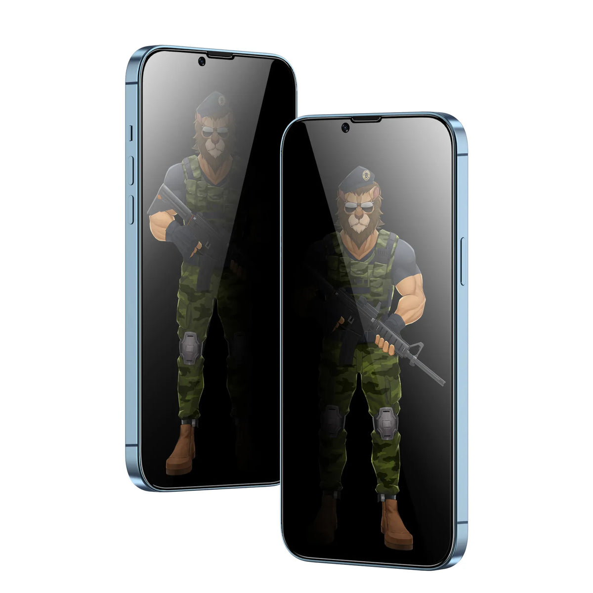 Green Lion Diego Pet Privacy Screen Protector - Black Edge/Privacy – image 2