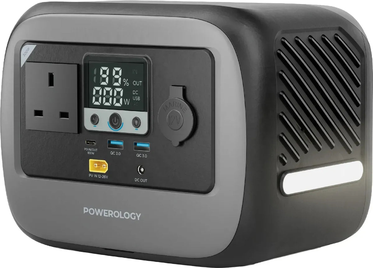 Powerology Pater I Portable Power Station 300w Gray – image 6