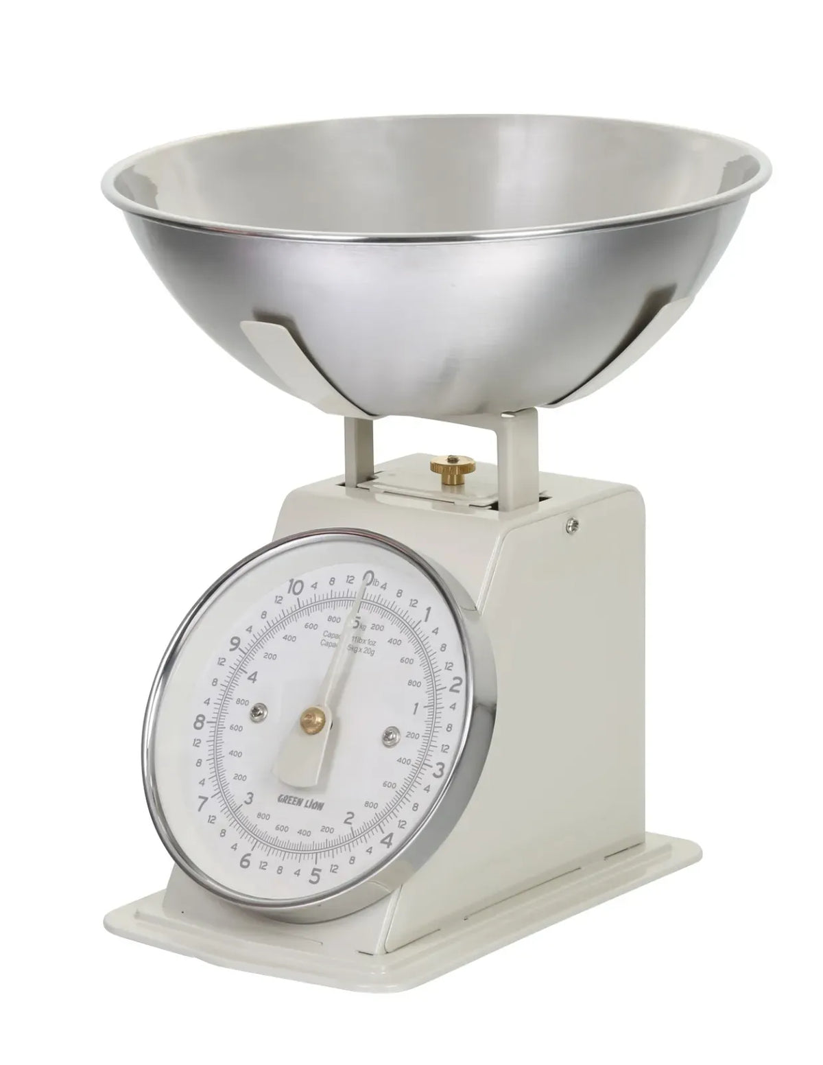 Green Lion Vintage Kitchen Scale Cream – image 4