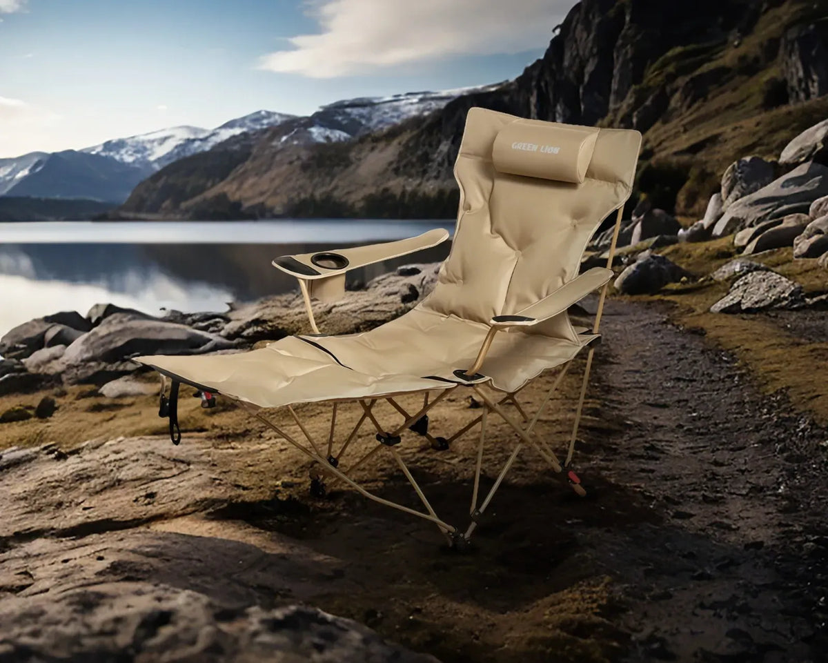 Green Lion Vestro Camping Chair Beige – image 6