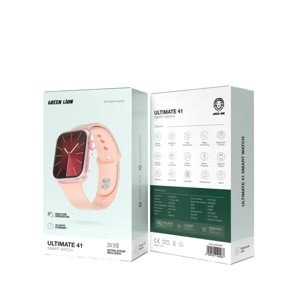Green Lion Ultimate 41 Smart Watch - Pink – image 2