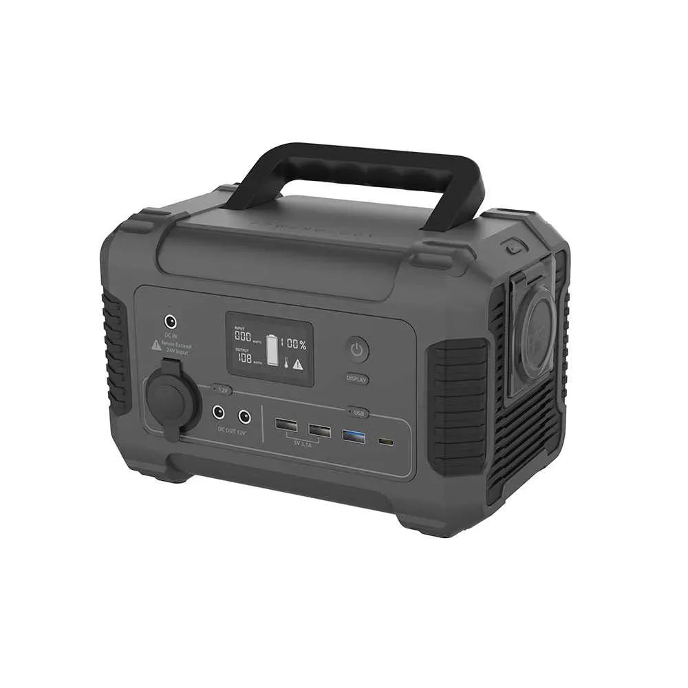 Powerology 62500 m Ah Power Generator 200 W Pure Sine-Wave Output - Black – image 6