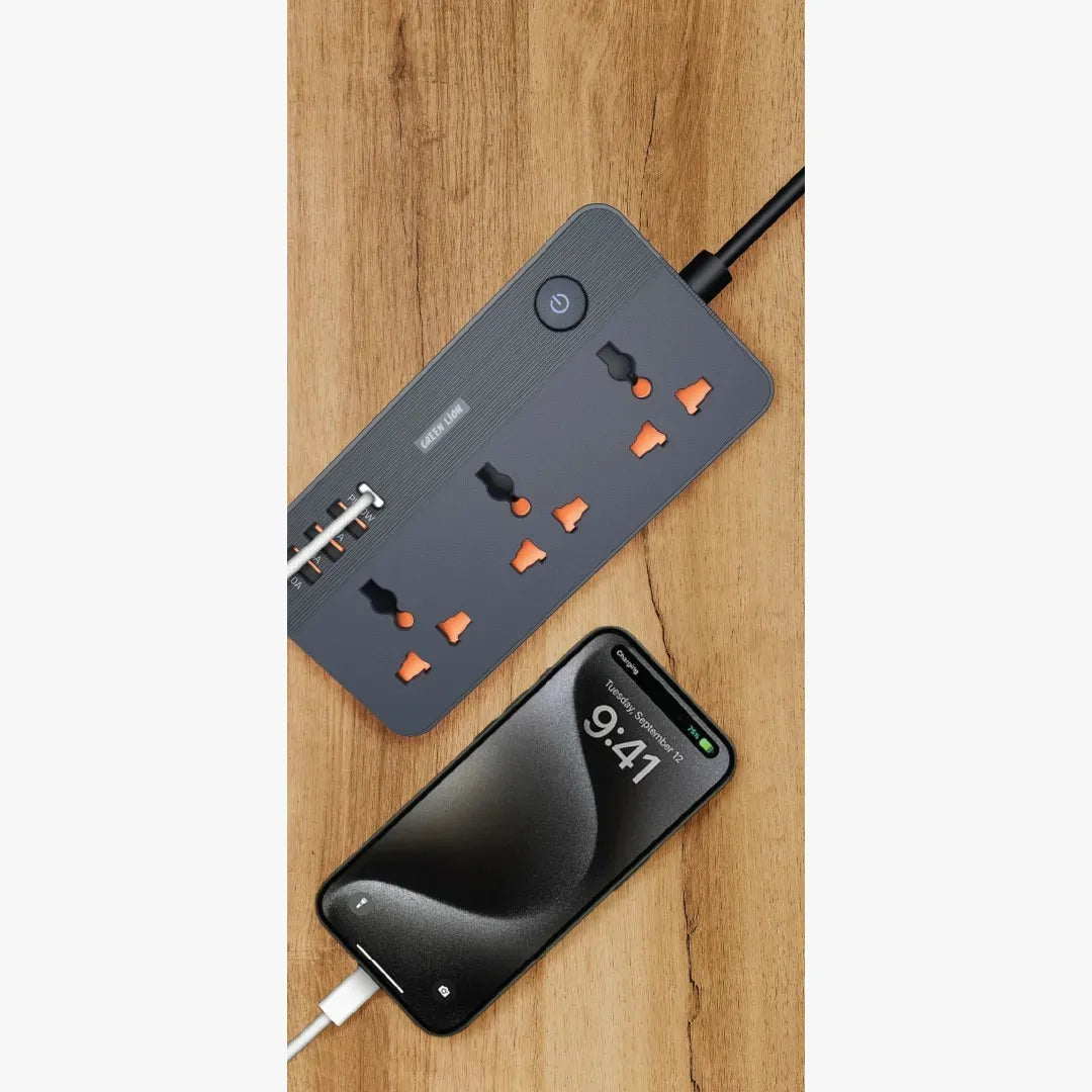 Green Lion Gs 200 Power Socket 2500w Black – image 5