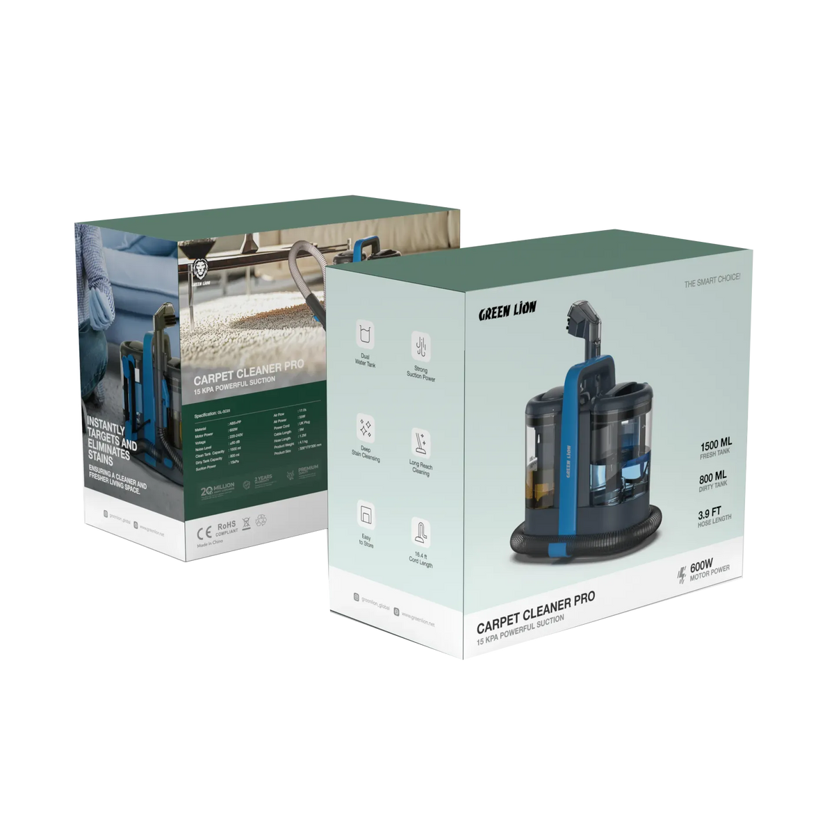 Green Lion Carpet Cleaner Pro - Blue – image 2