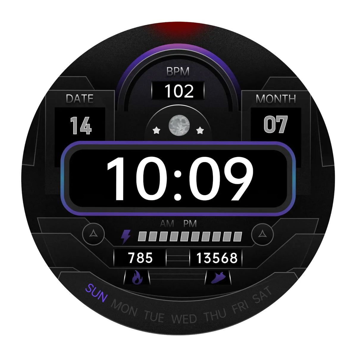 Green Lion GT-FITSmart Watch - BLUE