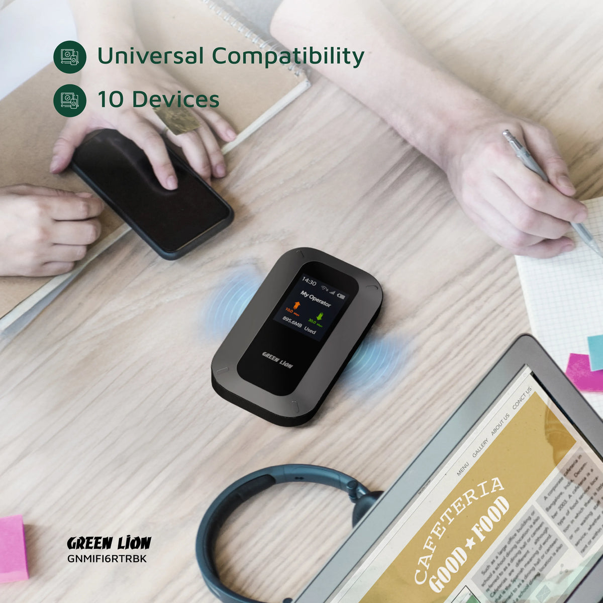 Green Lion Portable Mifi Router - Black – image 4