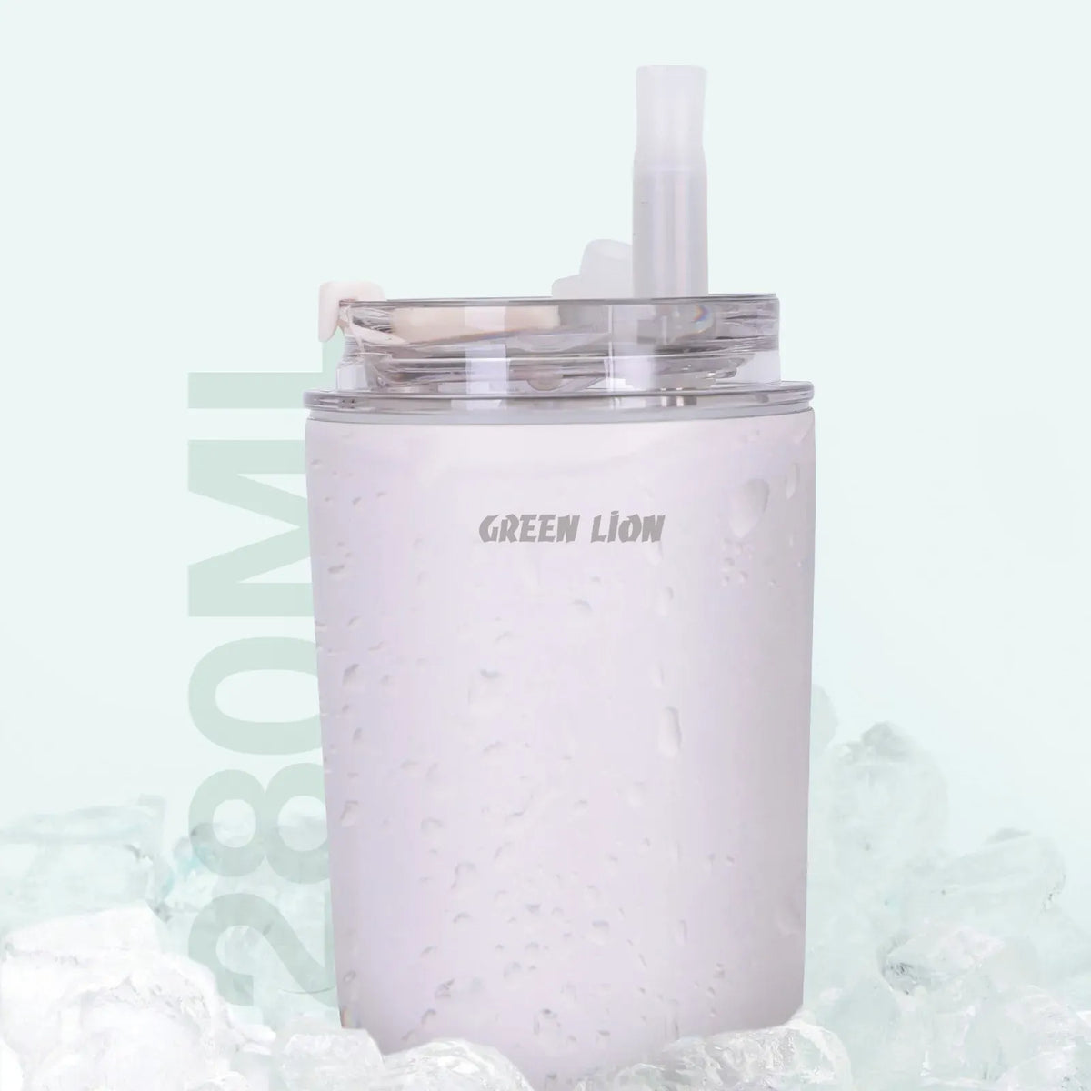 Green Lion Vacuum Travel Mug Lite 280 ML - White – image 4
