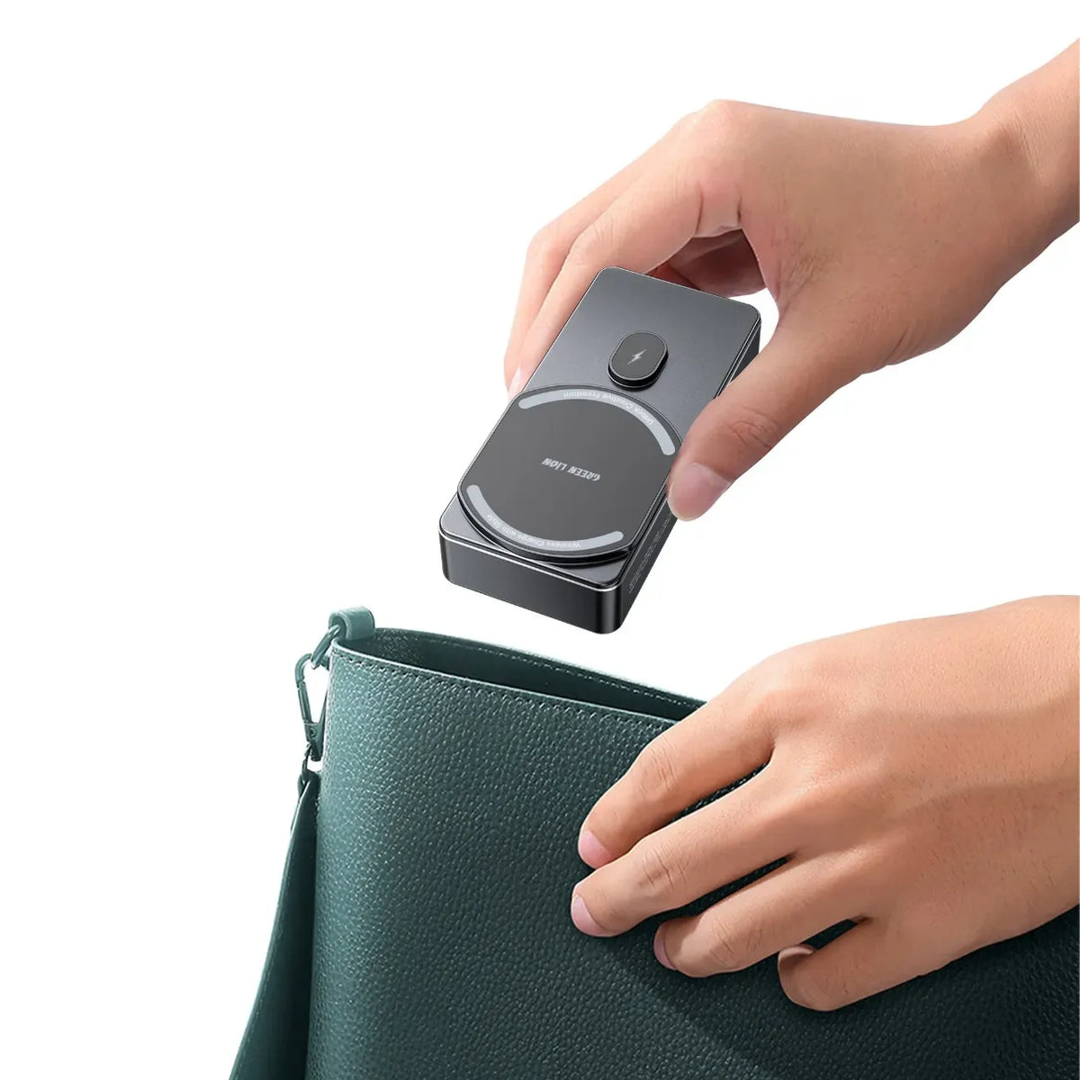 Green Lion 5000 m Ah Milton Power Bank - Black – image 3