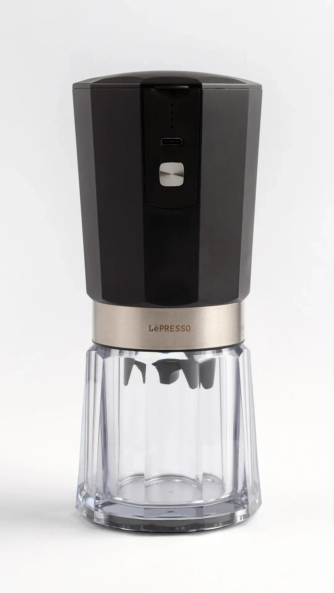 LePresso Cordless Burr Grinder with High Precision Grinding Black – image 9