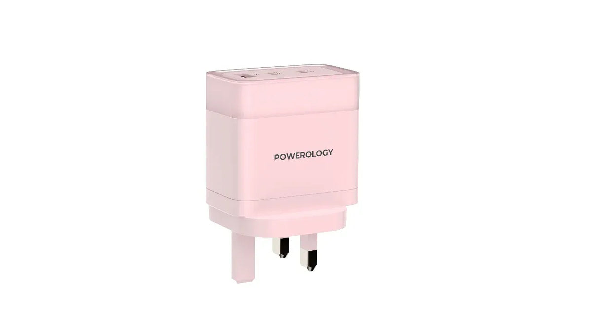 Powerology Lunex Series Fast Charging Adapter PD 65 W - Pink – image 5