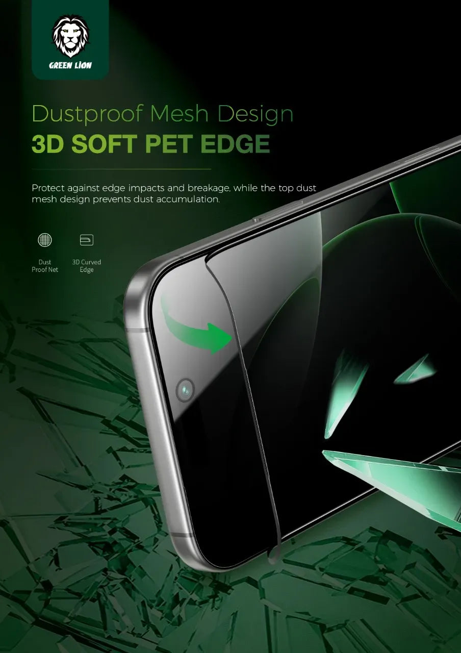 Green Lion Diego Pet Privacy Screen Protector - Black Edge/Privacy – image 7