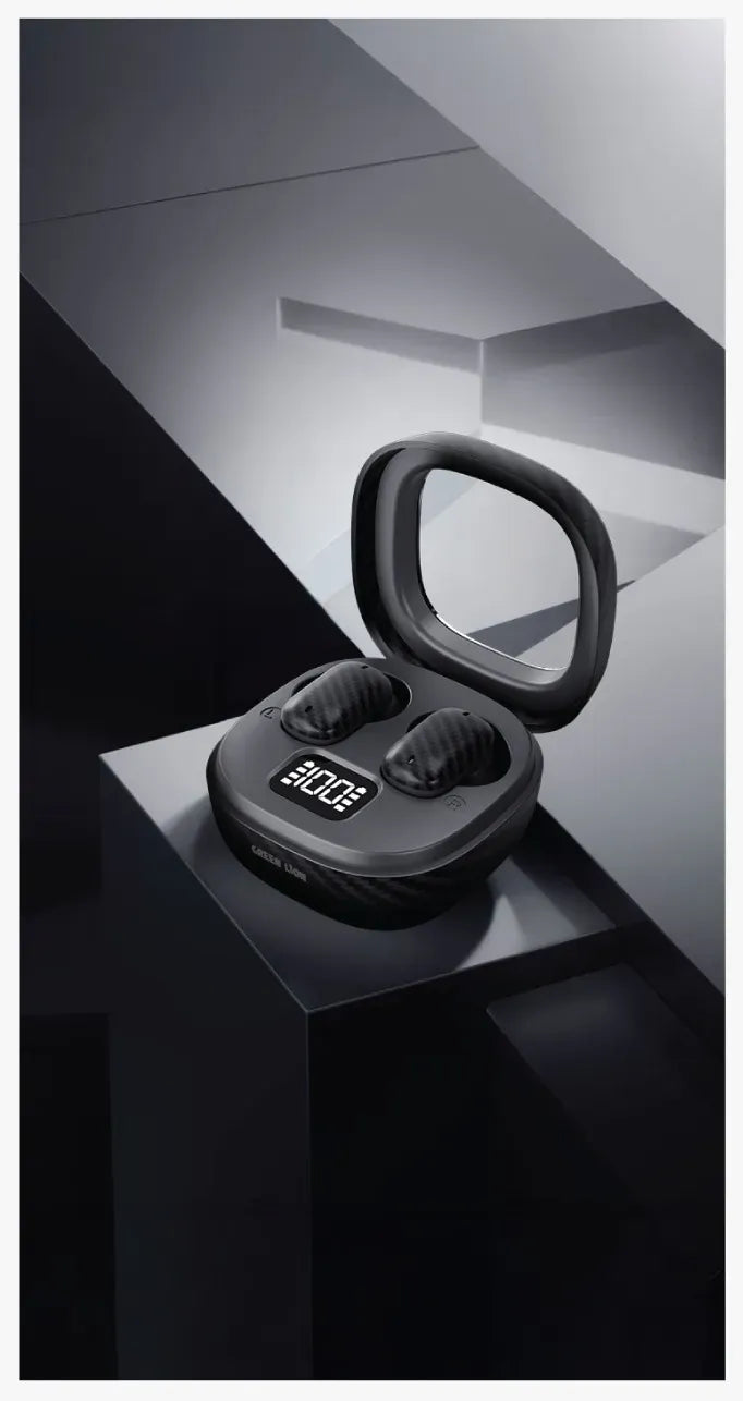 Green Lion Geneva True Wireless Earbuds Black – image 3