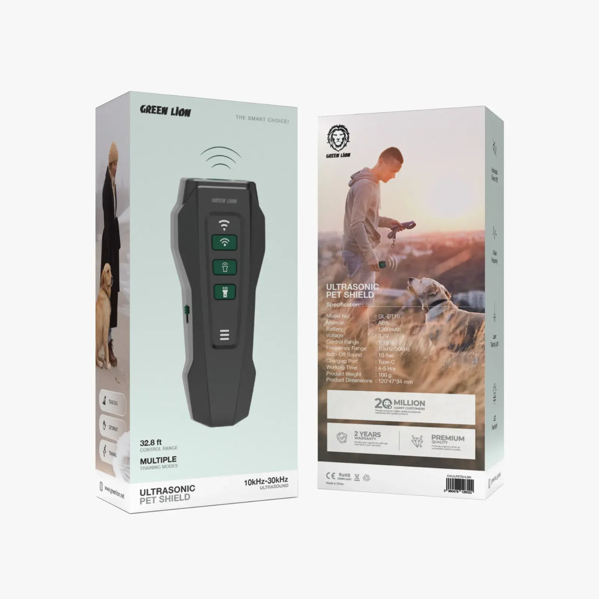 Green Lion Ultrasonic Pet Shield - Black – image 3