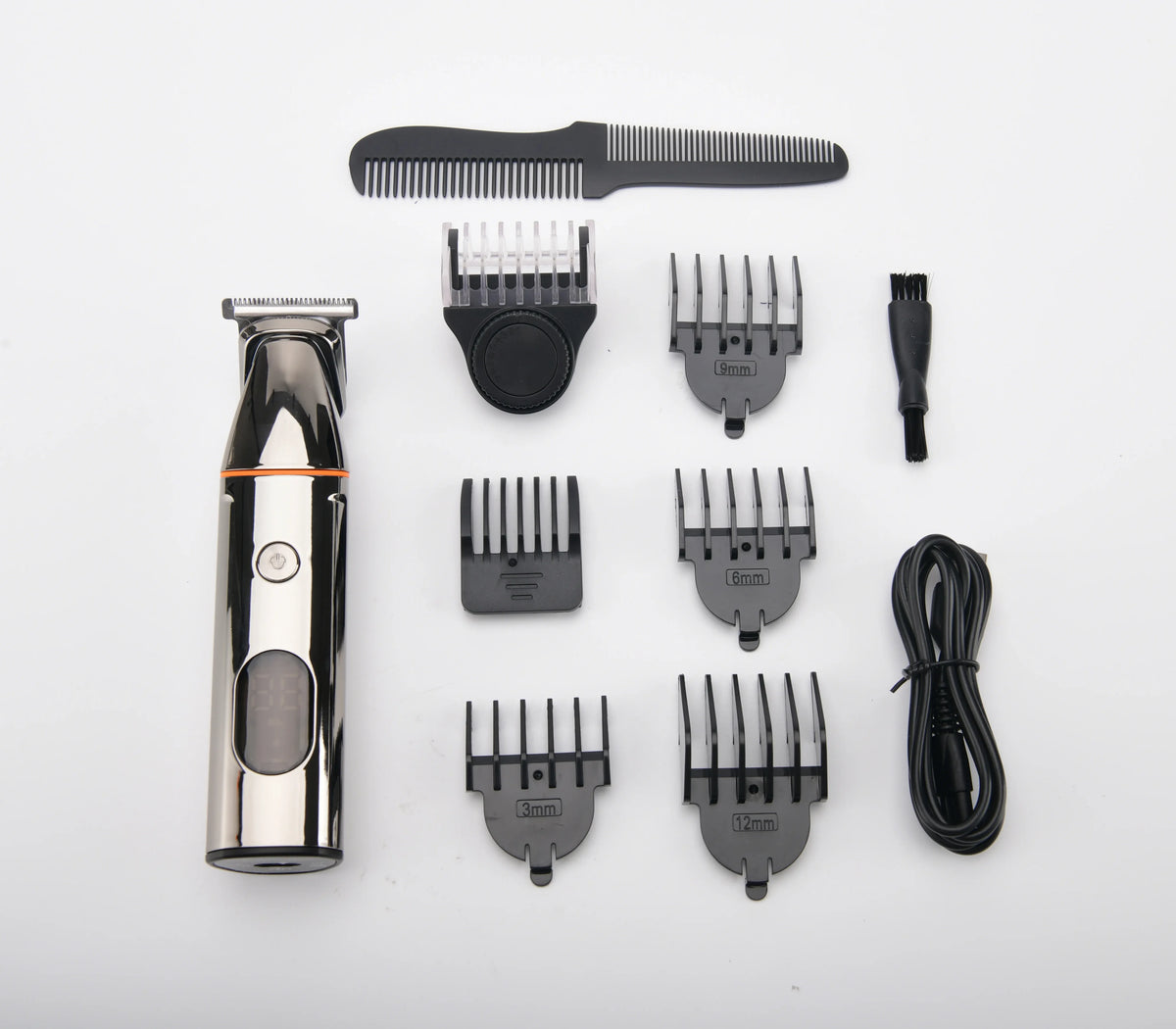 Green Lion 5 in 1 Multi Function Hair Clipper Set 600mAh Black – image 1