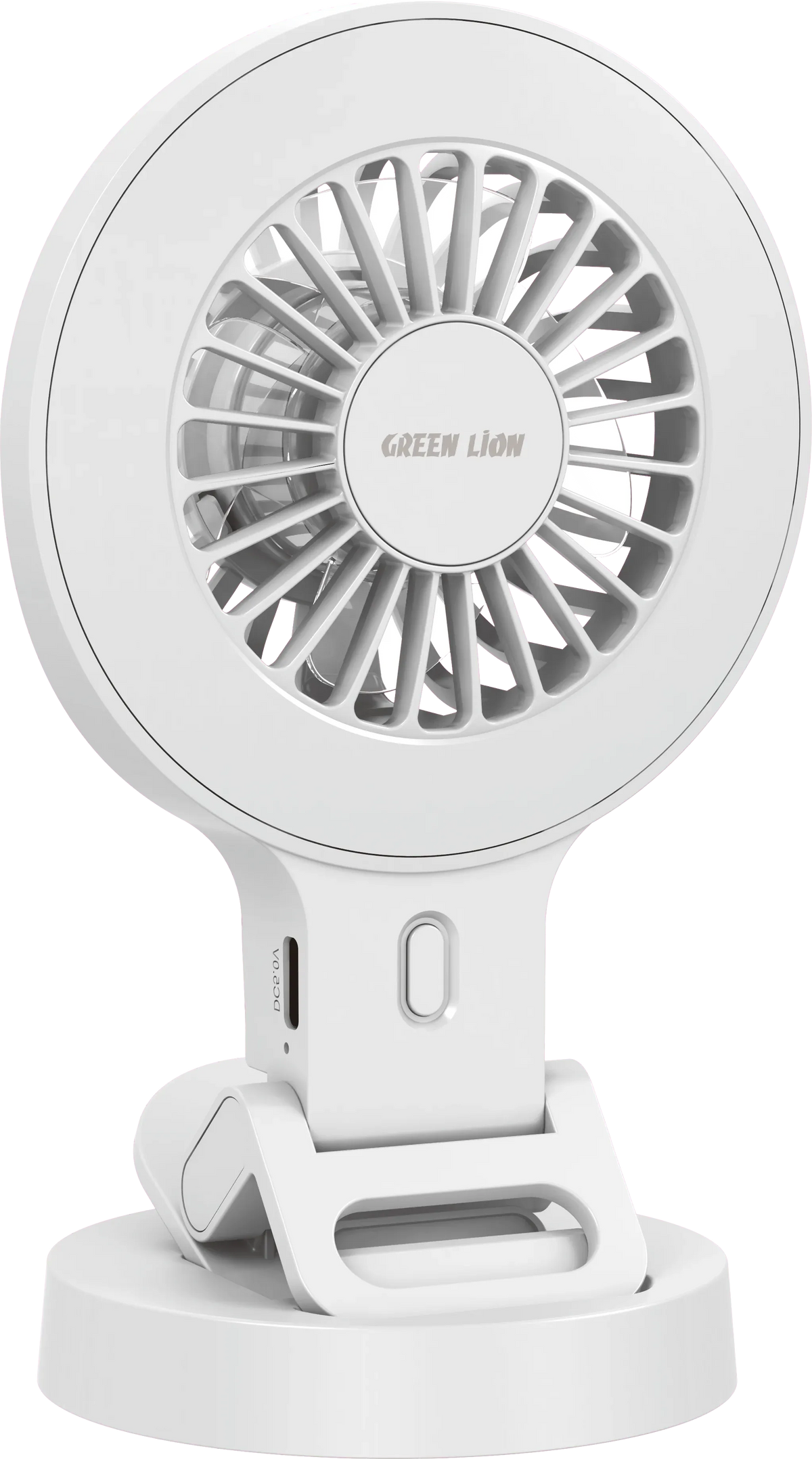 Green Lion AIRGLOW Clip-On Rechargeable Fan - White – image 5