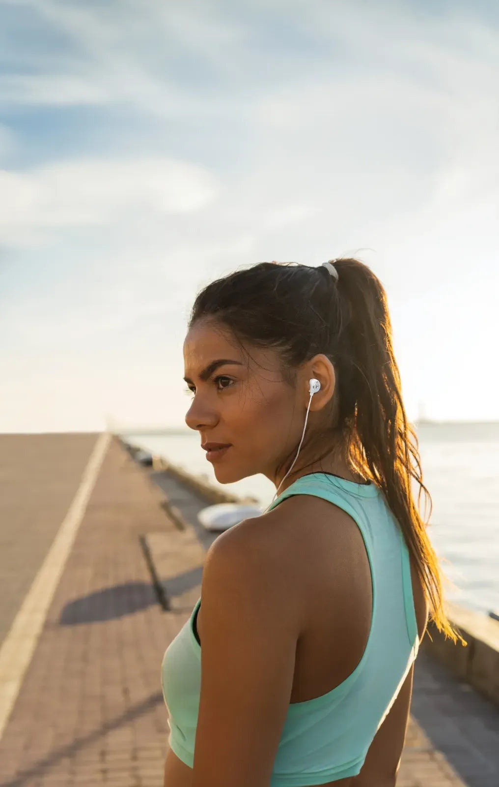 Green Lion Stereo X 90 USB-C Wired Earphone - White