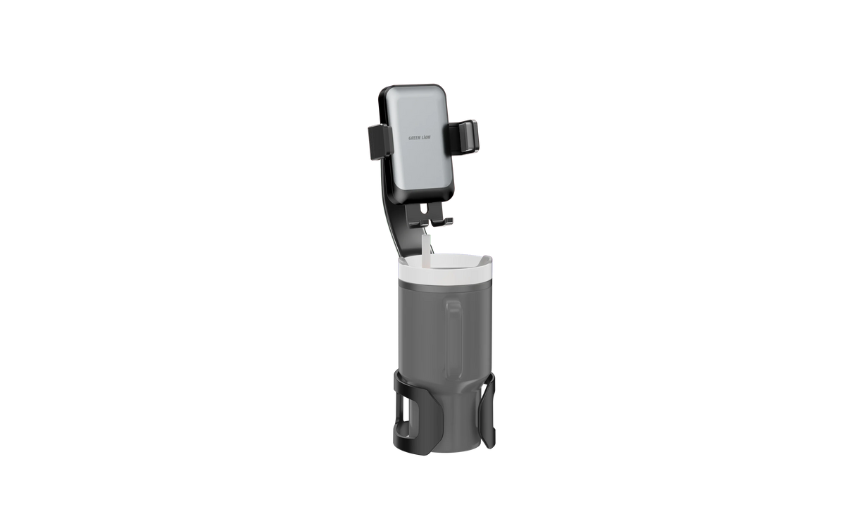 Green Lion Flex Grip Cup Holder Phone Mount Black – image 1