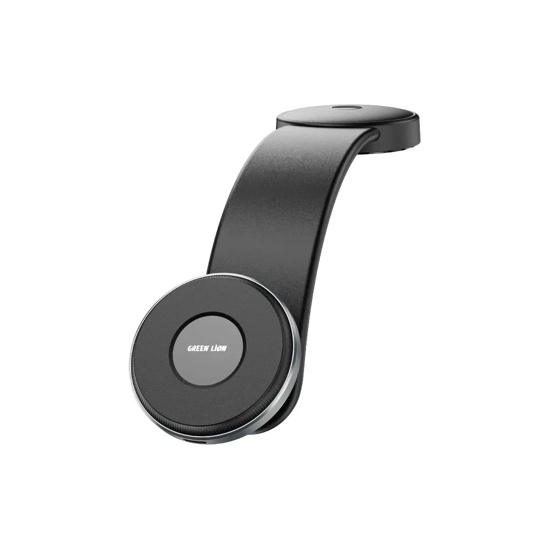 Green Lion 2 In1 Magflex Wireless Car Charger Black – image 5