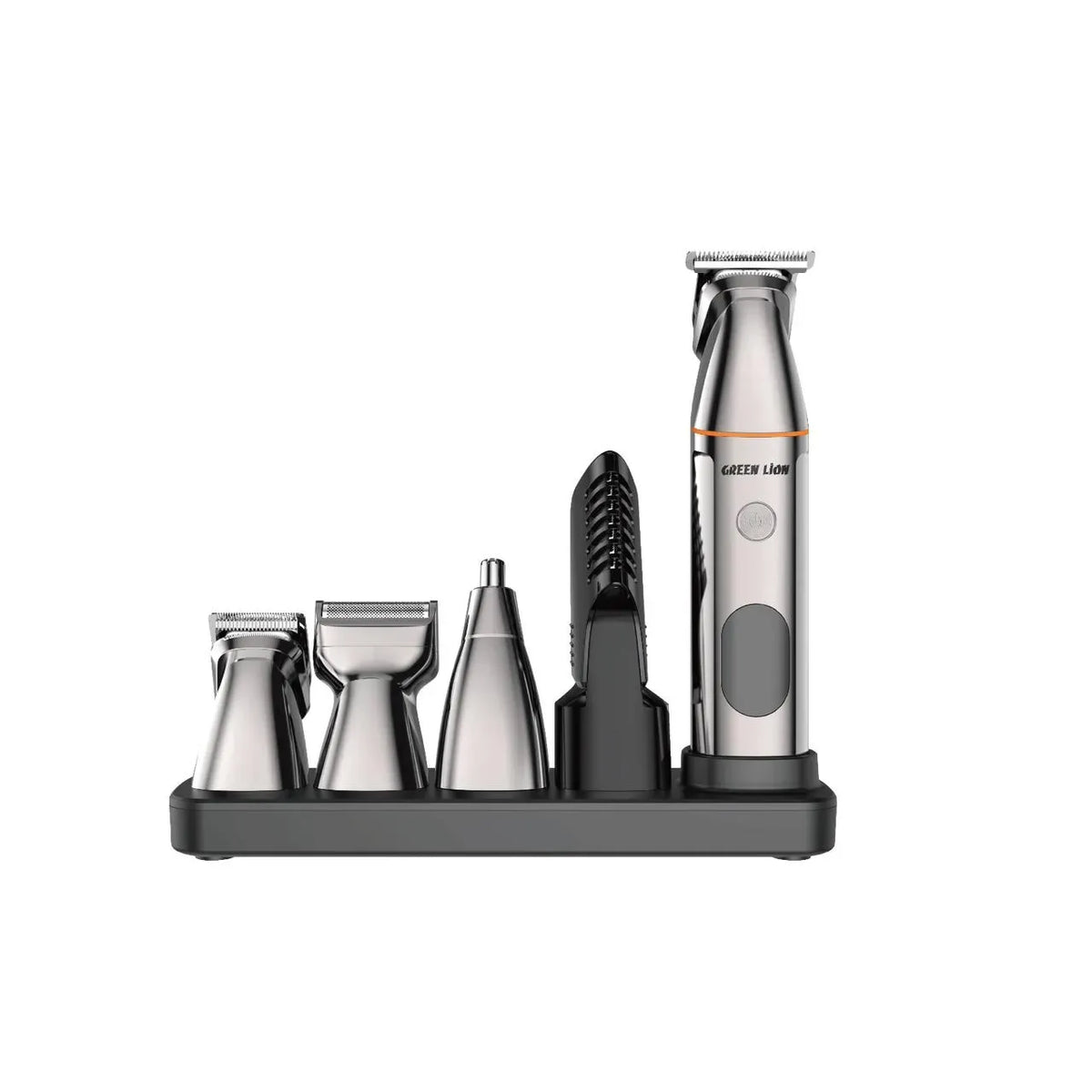 Green Lion 5 in 1 Multi Function Hair Clipper Set 600mAh Black – image 9