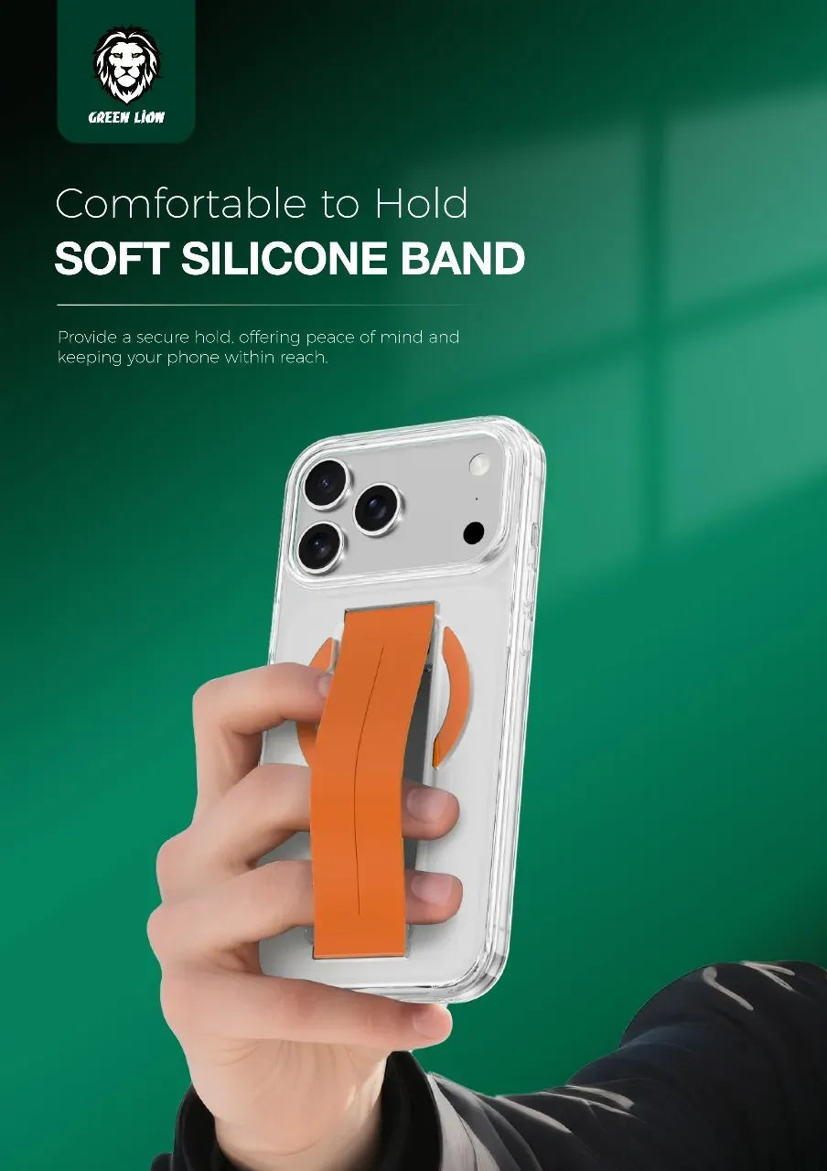 Green Lion Mag Safe Grip Case - Orange Titanium – image 3