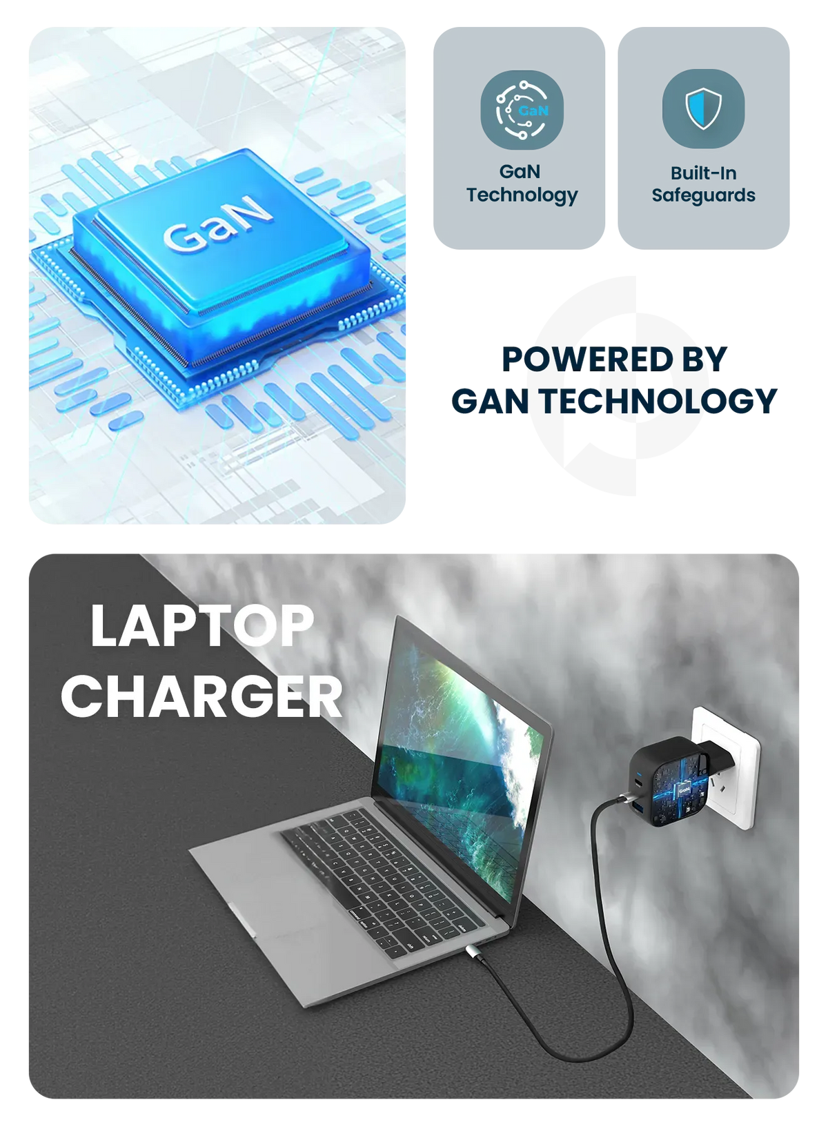 Powerology Gan Ultimate Eu Dual PD Charger – image 17