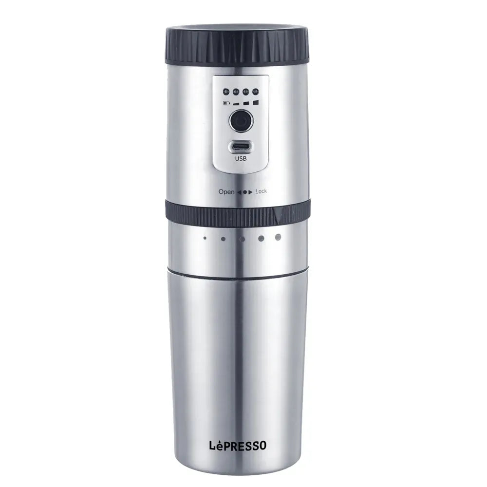 LePresso Portable Mug Burr Grinder Coffee Maker – image 9