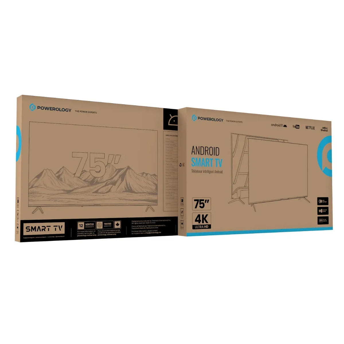 Powerology Android Smart TV 75 Black – image 18