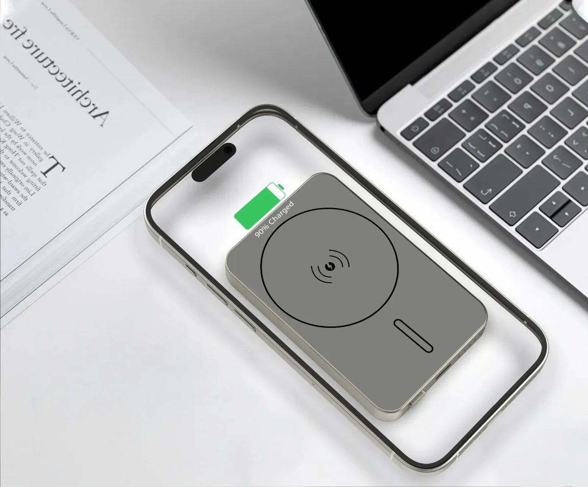 Green Lion GL-MAG 5 5000 m Ah Power Bank PD 20 W - Titanium – image 6