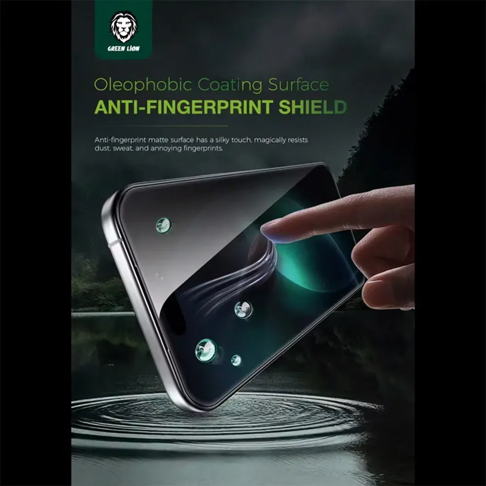 Green Lion 3 DSilicone Plus Screen Protector - Black Edge/Privacy – image 7