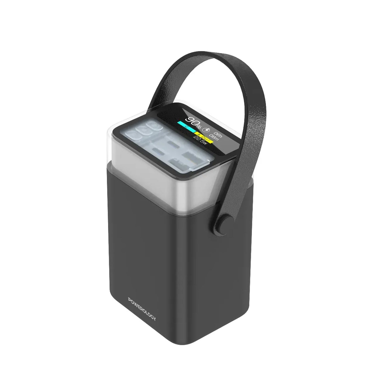 Powerology Halo Beam 40000mAh Power Bank PD 65w Black – image 5