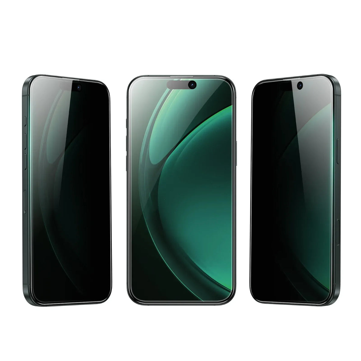 Green Lion 3 DSilicone Plus Screen Protector - Black Edge/Privacy – image 2