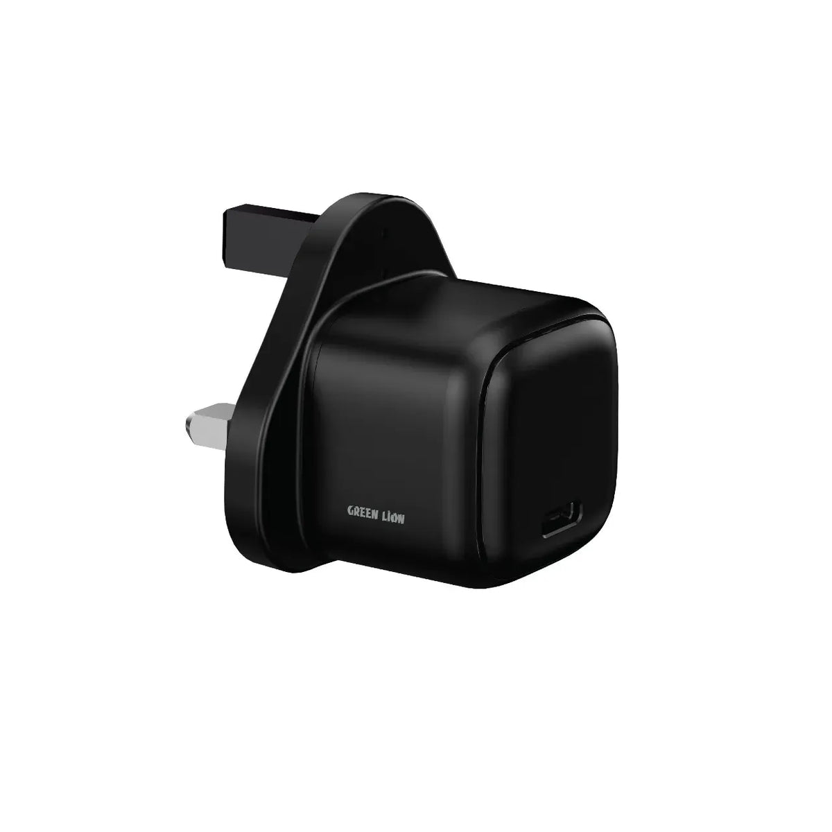 Green Lion Nexio Single Port Wall Charger Uk Plug 30w Black – image 2
