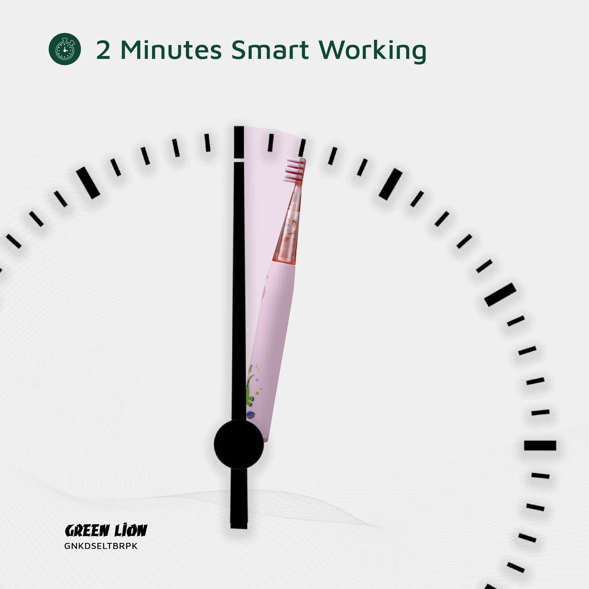 Green Lion Kids Electric Toothbrush - Pink – image 12