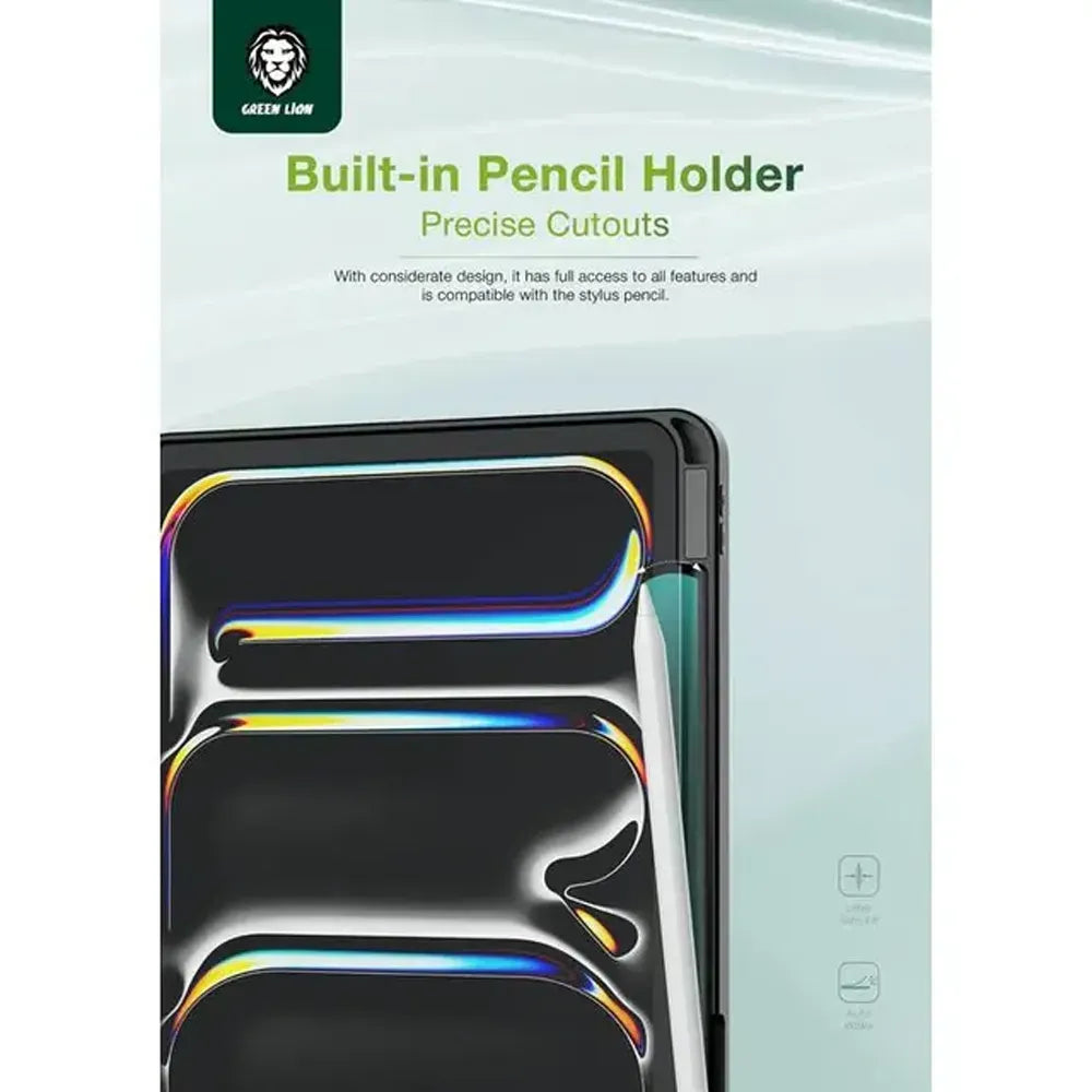 Green Lion Hogo Premium Casewith Pencil Holder - Black – image 4