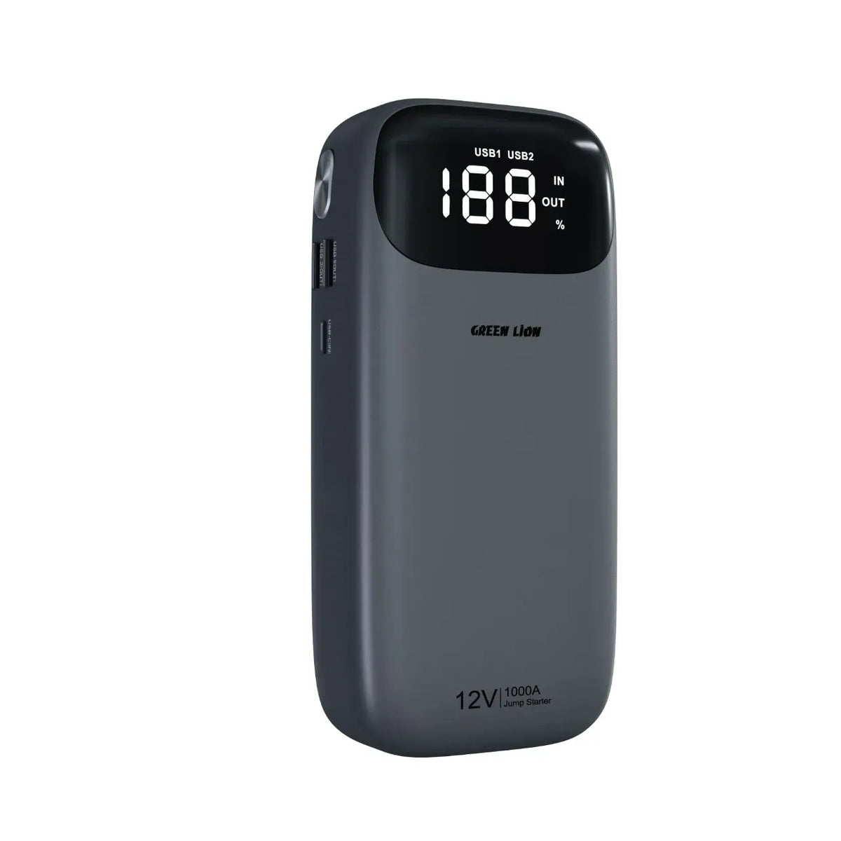 Green Lion Flex Power Jumperand Power Bank 10000 m Ah - Gray – image 2